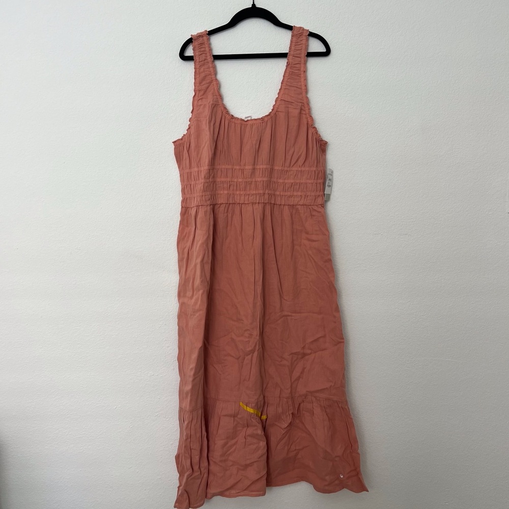 NWT Nordstrom BP Midi 100% Cotton Dress Size L